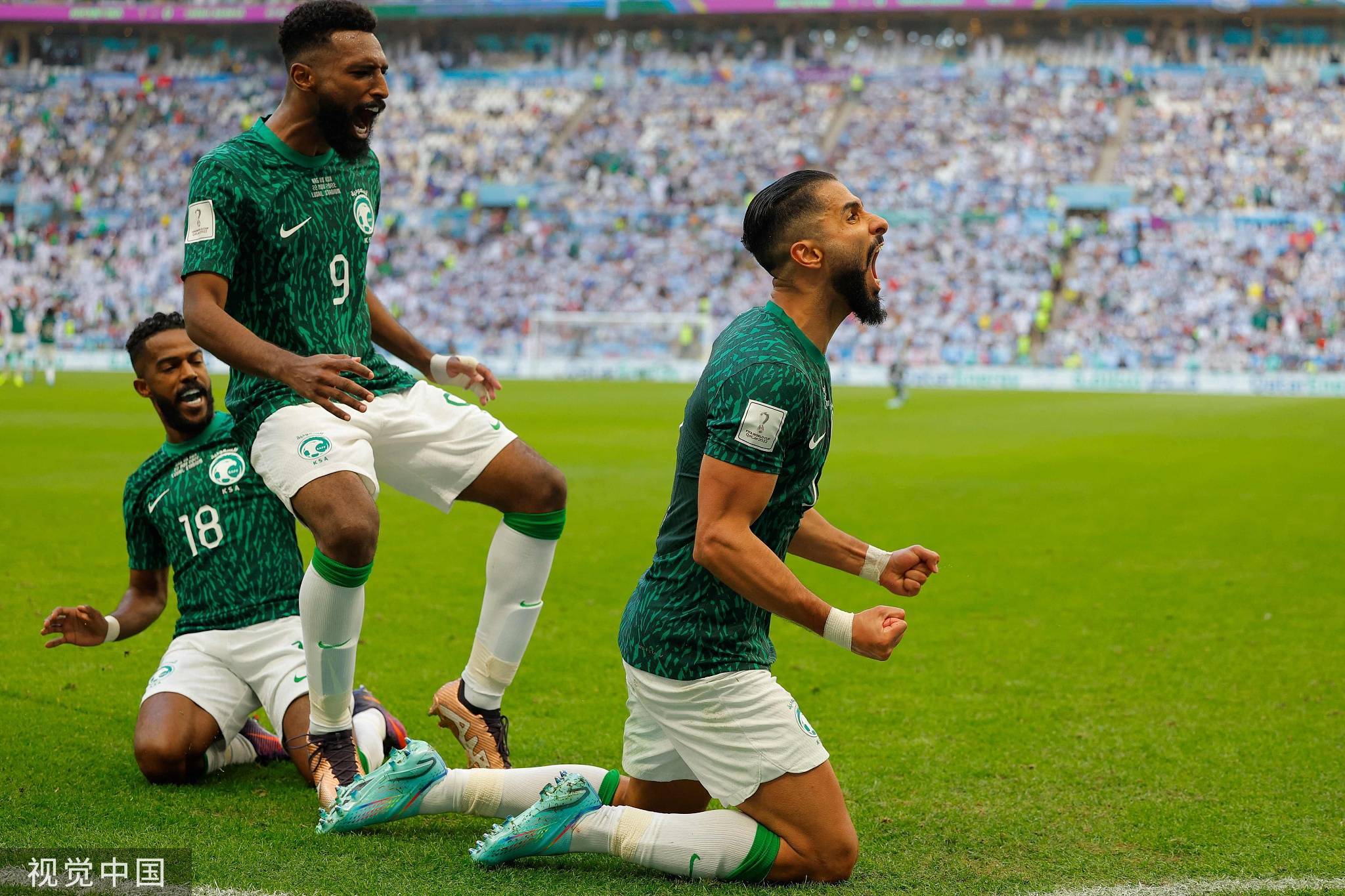 沙特对阵厄瓜多尔，蒂亚戈完成自我救赎