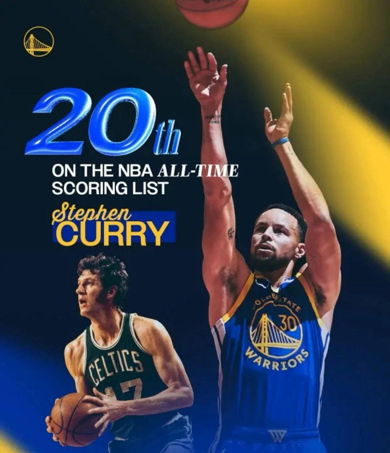 新疆队一波带走活塞，库里成为关键先生